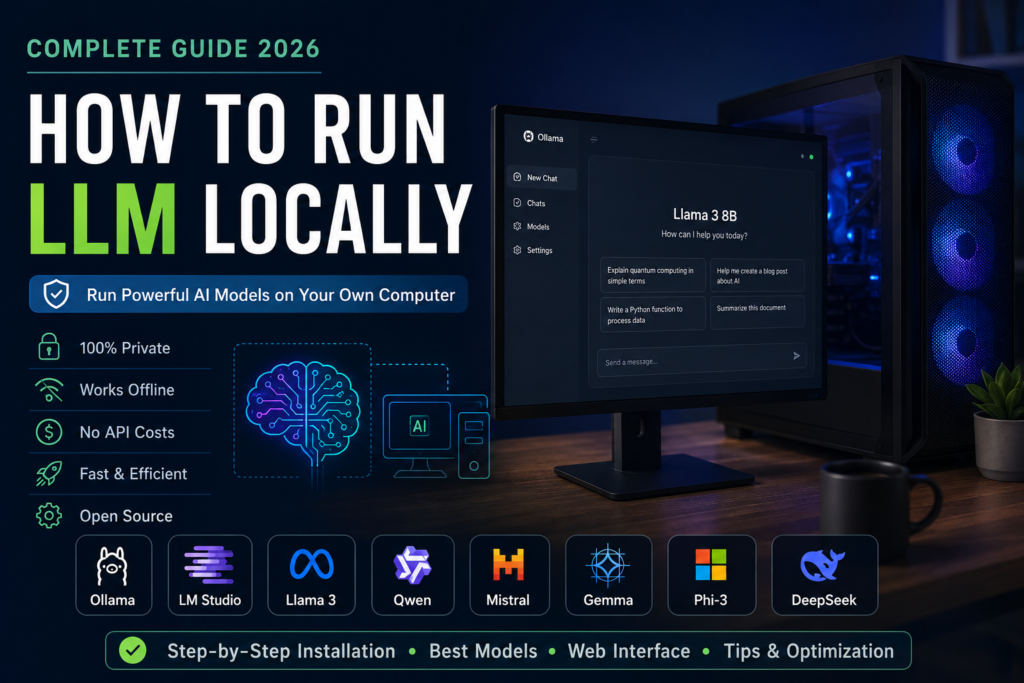 How to run llm locally