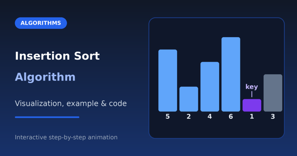 insertion sort